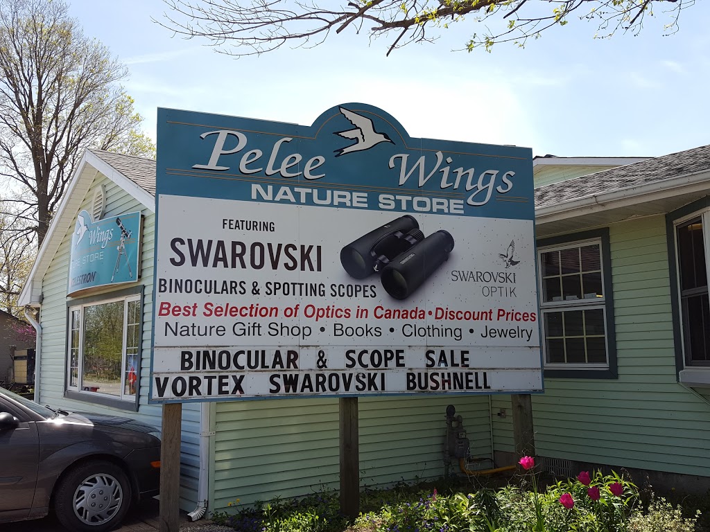 Pelee Wings Nature Store & Paddlesports Shop | 636 Point Pelee Dr, Leamington, ON N8H 3V4, Canada | Phone: (519) 326-5193