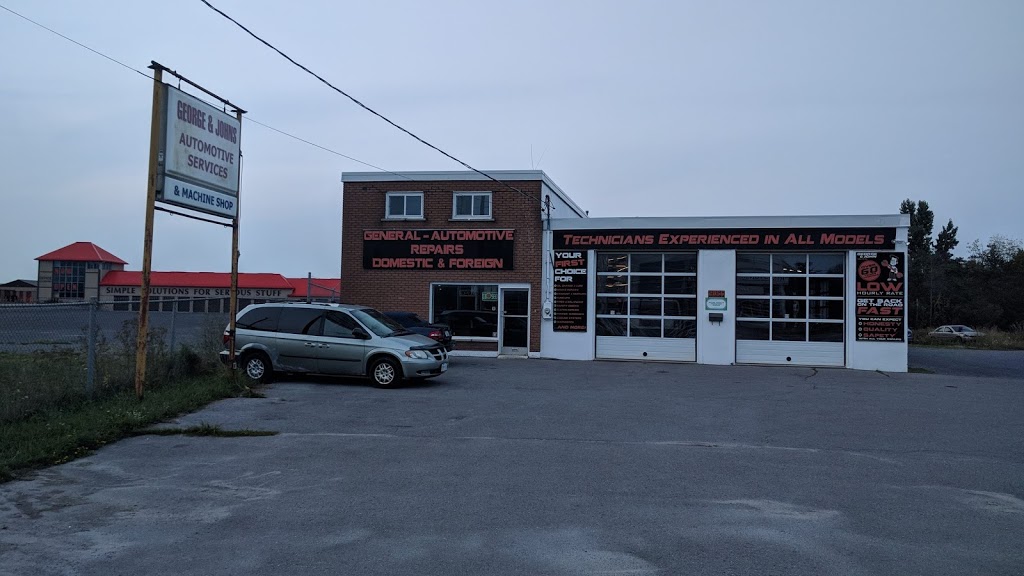 George & Johns Automotive Services | 2856 Princess St, Kingston, ON K7P 0K3, Canada | Phone: (613) 389-5981