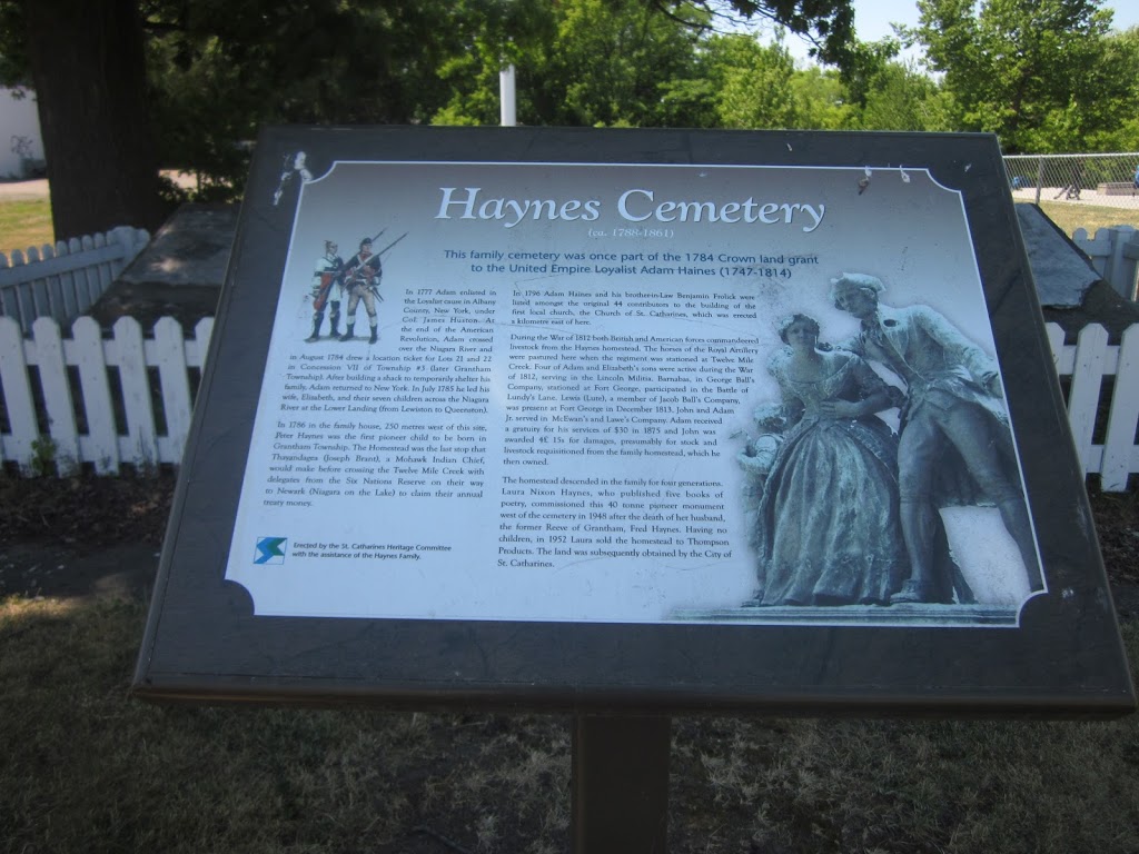 Haynes Family Cemetery | 240 St Paul St W, St. Catharines, ON L2S 2E7, Canada