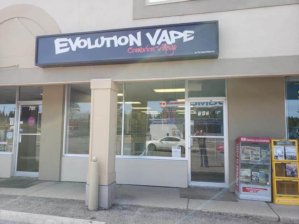 Evolution Vape Cambrian Village | 783 Northmount Dr NW, Calgary, AB T2L 0A1, Canada | Phone: (403) 452-0723