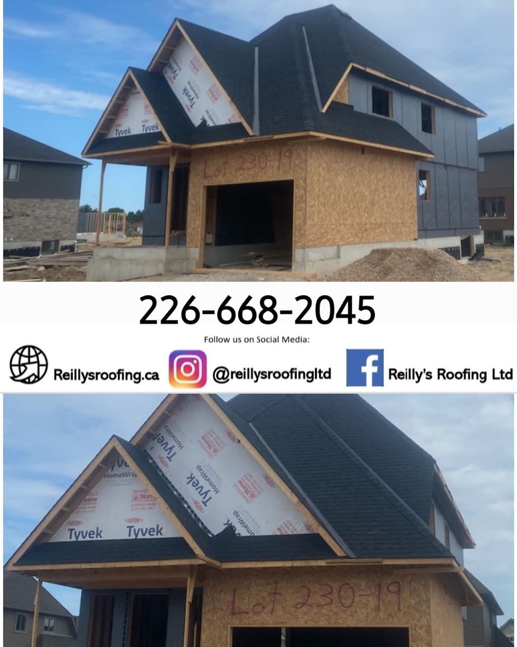 Reillys Roofing Ltd | Grey County Rd 5, Owen Sound, ON N4K 5N5, Canada | Phone: (226) 668-2045