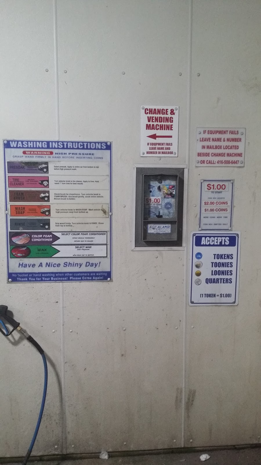 Shorncliffe Coin Car Wash | 40 Shorncliffe Rd, Etobicoke, ON M8Z 5K1, Canada | Phone: (416) 508-6447