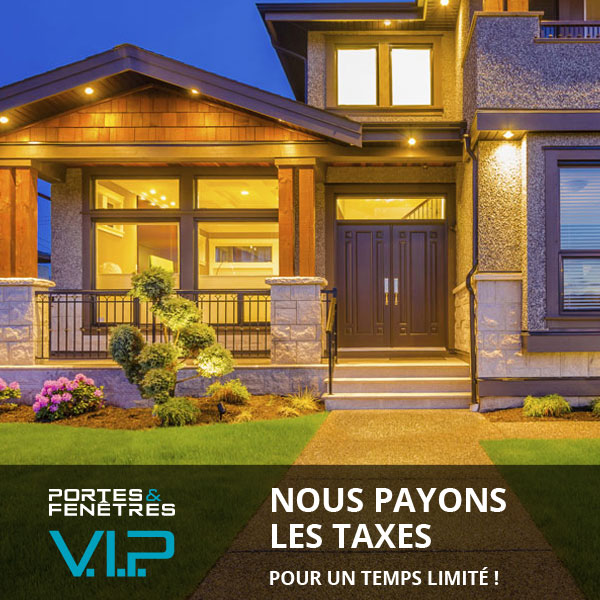 Portes et Fenêtres V.I.P | 3275 Rue de lIndustrie suite 1, Saint-Mathieu-de-Beloeil, QC J3G 0M8, Canada | Phone: (450) 339-4999