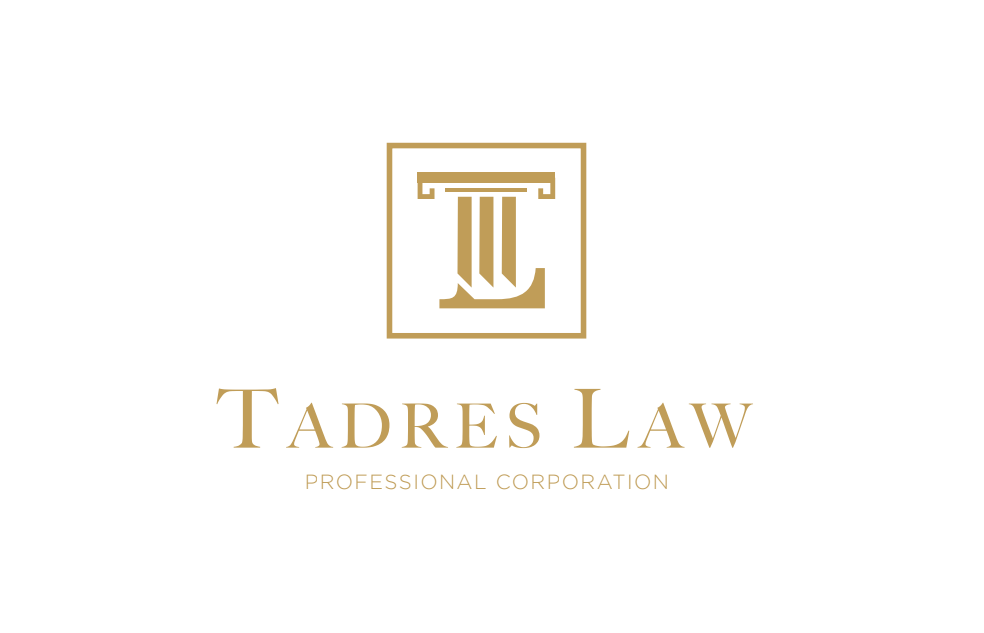 Tadres Law Professional Corporation | 385 Connie Crescent Suite 202, Vaughan, ON L4K 5R2, Canada | Phone: (416) 318-9933