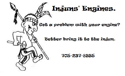 Injuns Engines | Lot 51 apt 6B, Bear Island, ON P0H 1C0, Canada | Phone: (705) 237-8995