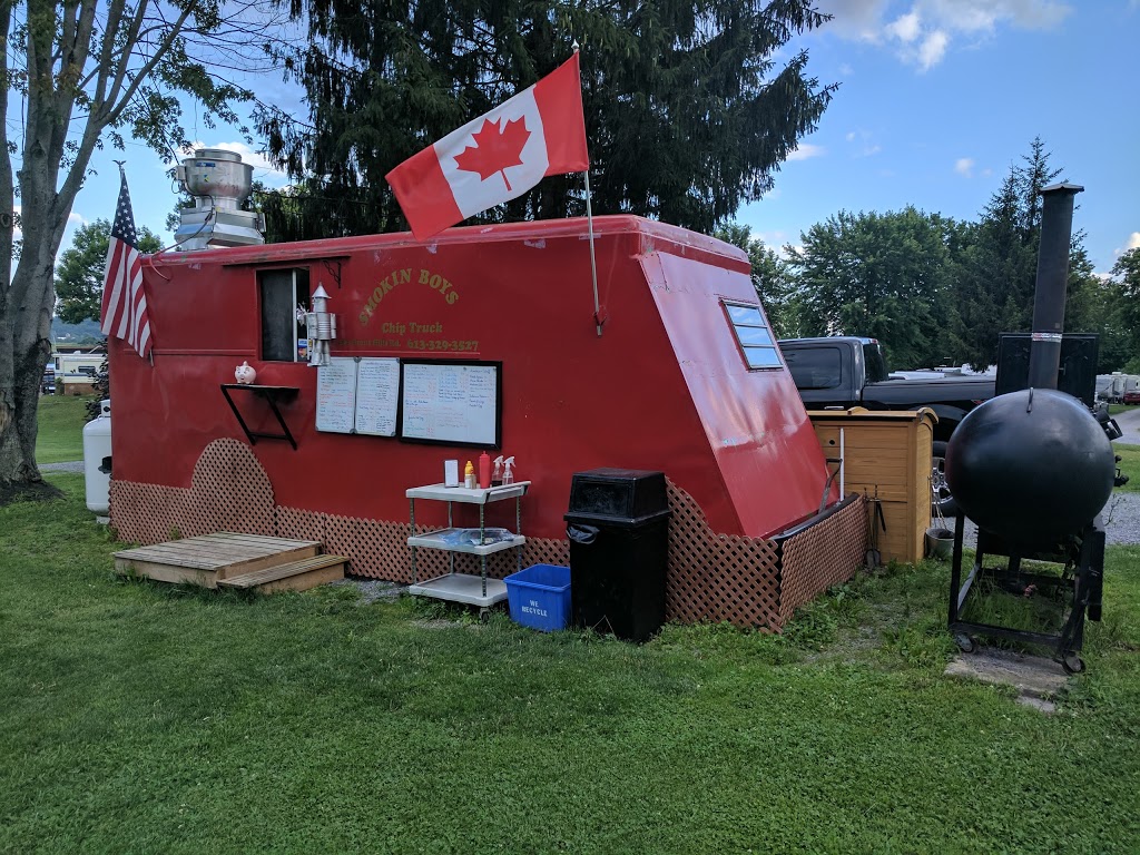 Smoking Boys Chip Truck | 563 Burnt Hills Rd, Battersea, ON K0H 1H0, Canada | Phone: (613) 329-3527