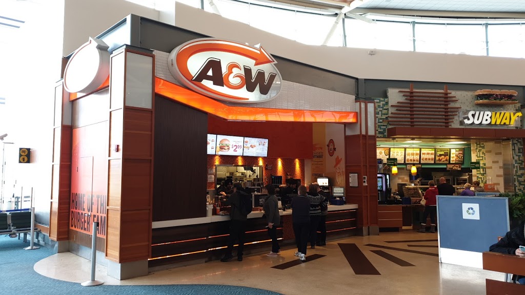 A&W Canada | 3211 Grant McConachie Way, Richmond, BC V7B 0A5, Canada | Phone: (604) 278-9344