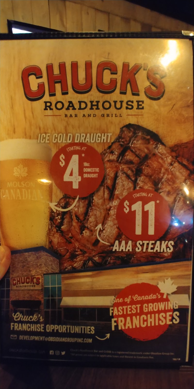 Chucks Roadhouse Bar & Grill | 12598 Hwy 50, Bolton, ON L7E 1T6, Canada | Phone: (905) 951-2020