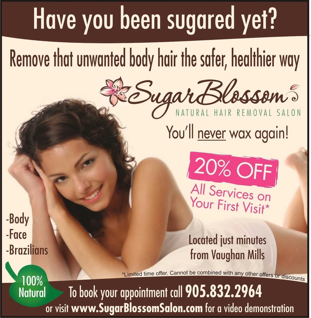 Sugar Blossom -Natural Hair Removal Salon | 9222 Keele St, Concord, ON L4K 5A3, Canada | Phone: (905) 832-2964