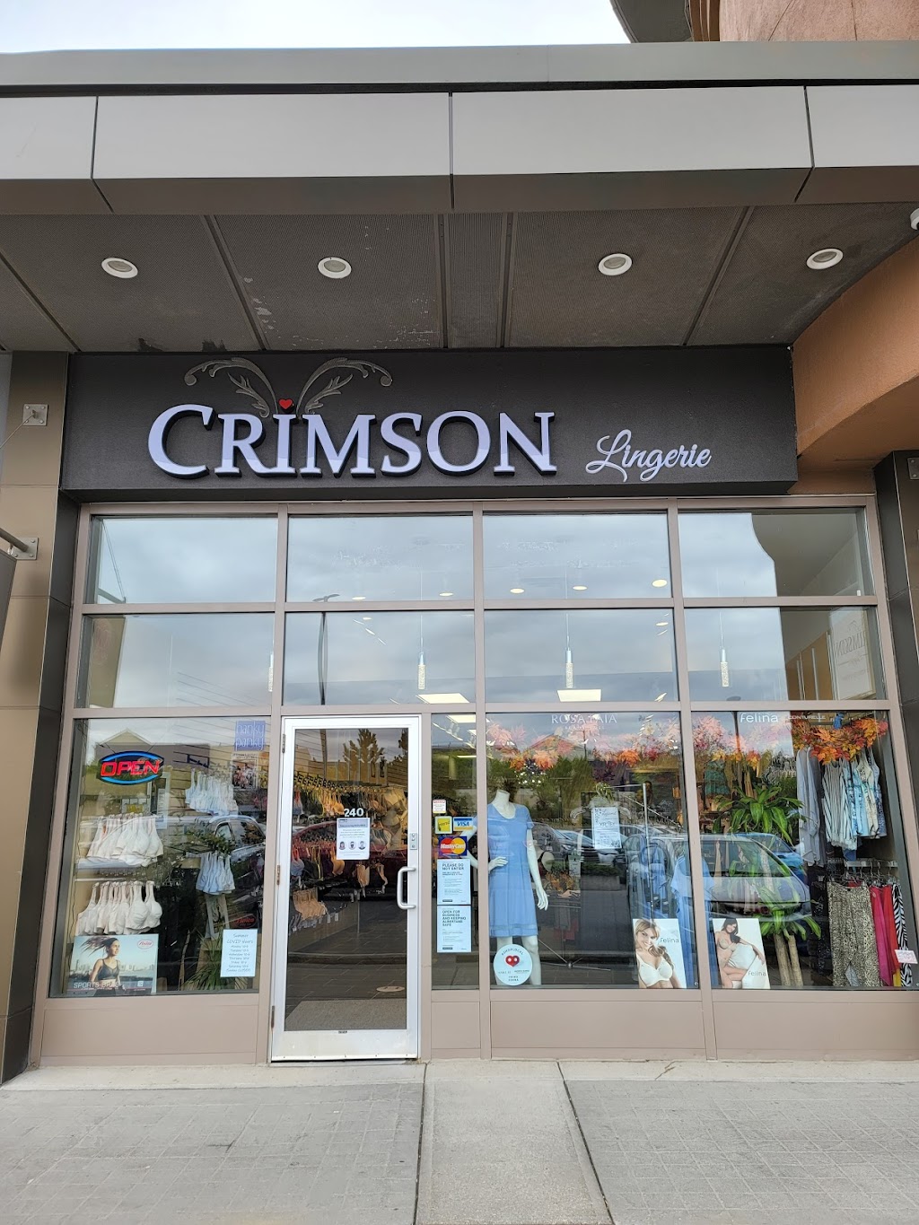 Crimson Lingerie & Apparel | 240 Stewart Green SW, Calgary, AB T3H 3C8, Canada | Phone: (403) 454-8244