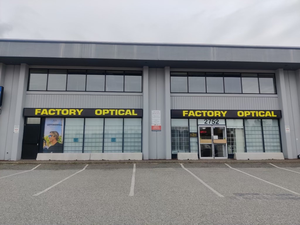 Factory Optical (Optical Outlet) | 2752 Rupert St, Vancouver, BC V5M 3T7, Canada | Phone: (604) 294-0113