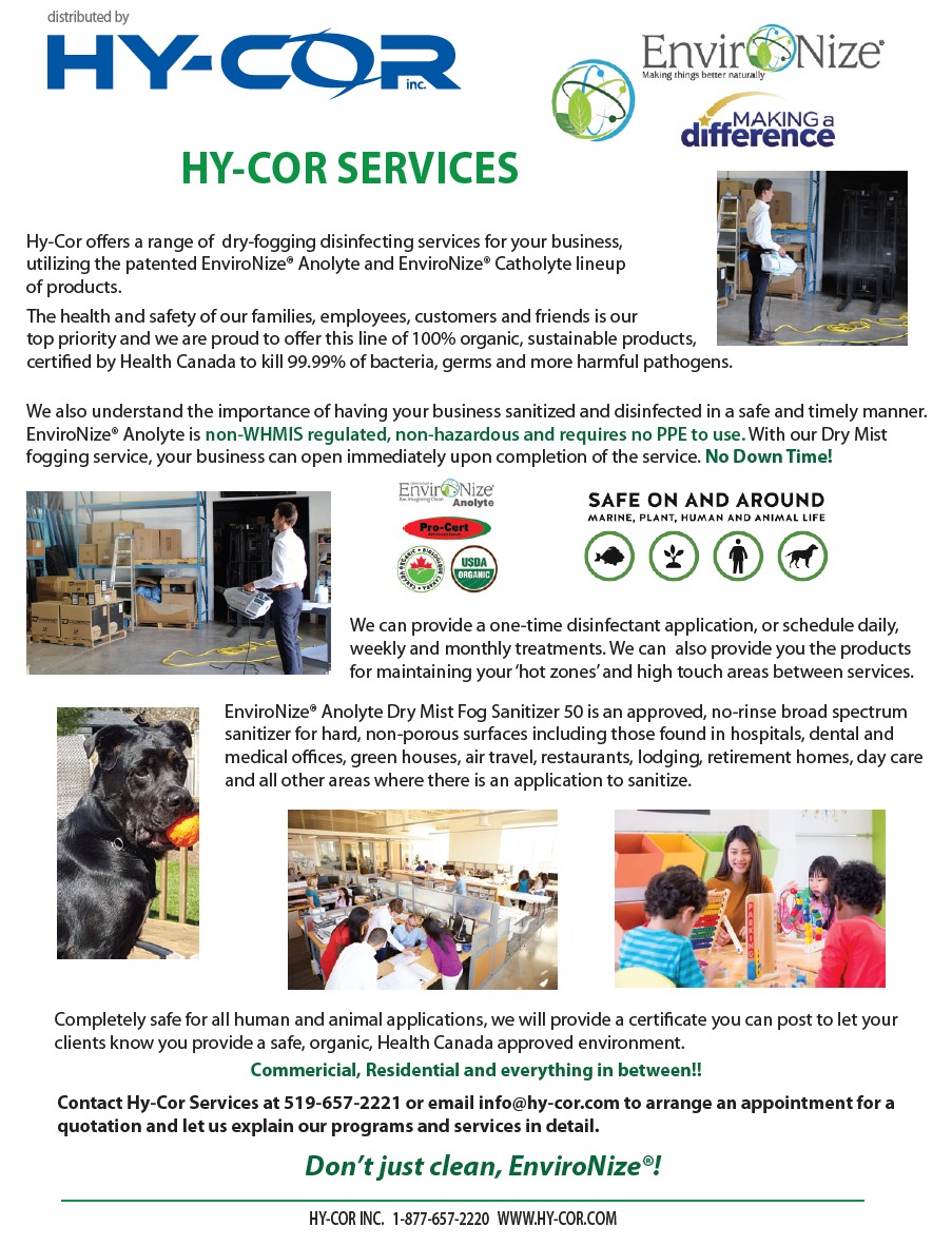 Hy-Cor Services Ltd. | 22423 Jefferies Rd, Komoka, ON N0L 1R0, Canada | Phone: (519) 657-2149