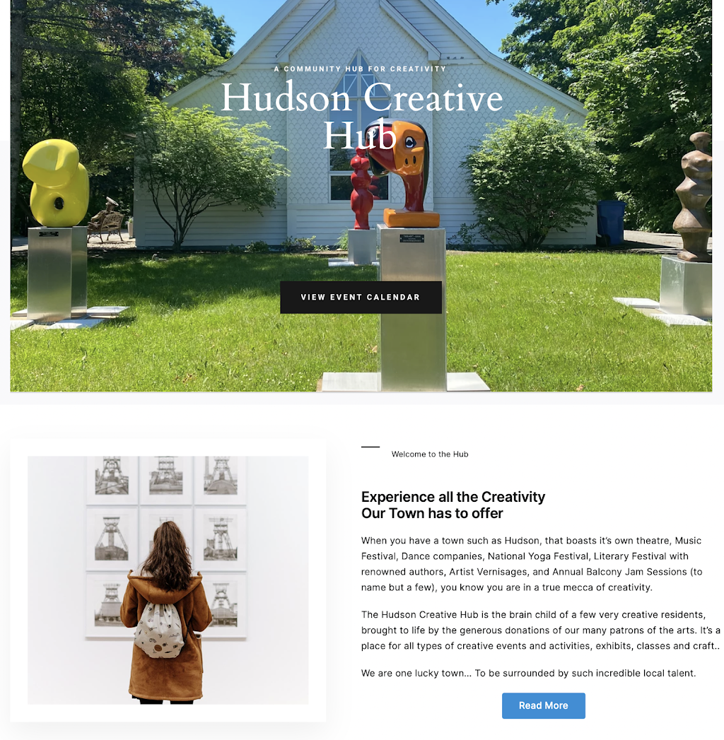 Hudson Creative Hub | 273 Rue Main, Hudson, QC J0P 1H0, Canada | Phone: (450) 458-8050