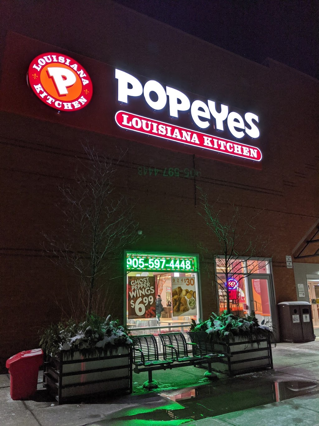 Popeyes | 1 Promenade Cir Unit 136 A&B, Thornhill, ON L4J 4P8, Canada | Phone: (905) 597-4448