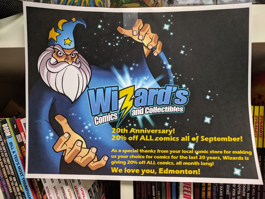 Wizards Comics & Collectibles Inc. | 2008C, 2008 Sherwood Dr B, Sherwood Park, AB T8A 0Z1, Canada | Phone: (780) 467-7737