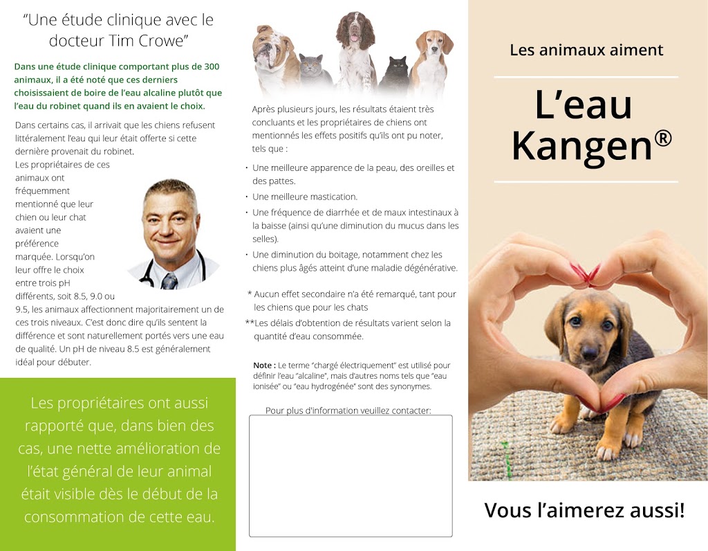 Enagic Distributor - Kangen® Water | 2900 Rue Mathys, Sainte-Marthe-sur-le-Lac, QC J0N 1P0, Canada | Phone: (514) 461-1486