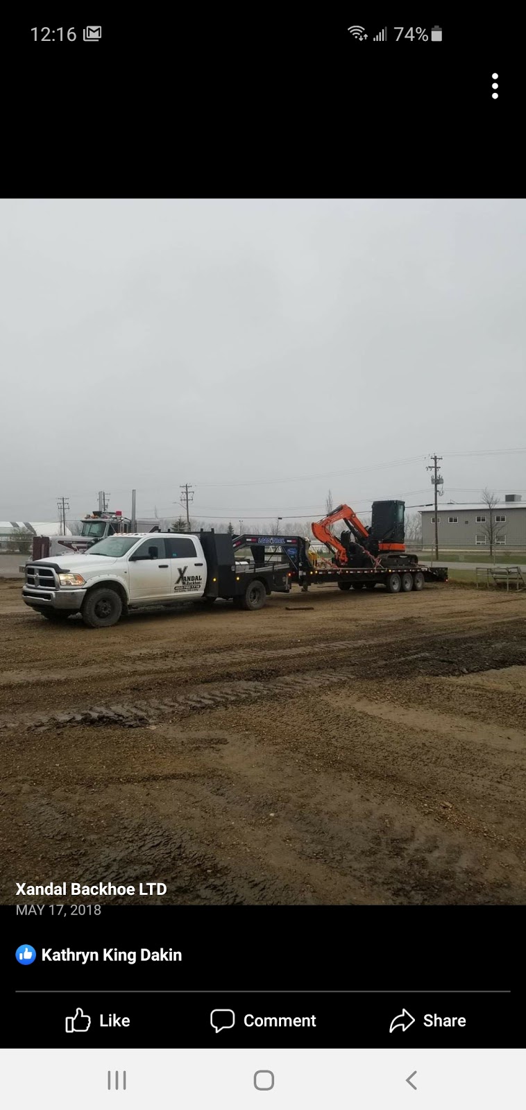 Xandal Backhoe | 99 Burris Pointe, Lacombe, AB T4L 0A3, Canada | Phone: (403) 782-1716