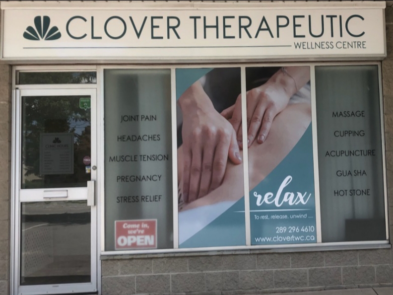 Clover Therapeutic Wellness Centre | 7282 Drummond Rd, Niagara Falls, ON L2G 7B5, Canada | Phone: (289) 296-4610
