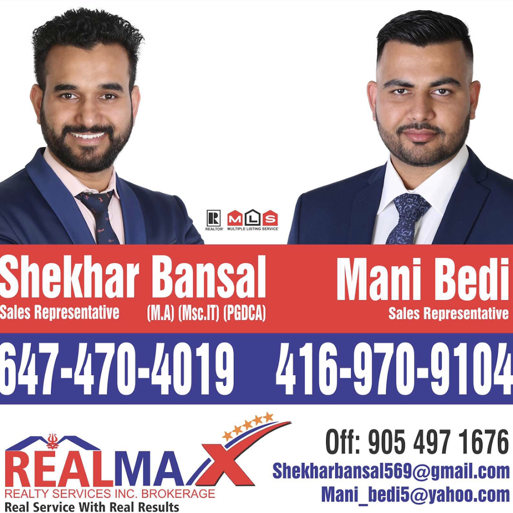 Shekhar Bansal Real Estate | L7a, Brampton, ON L7A 1N4, Canada | Phone: (647) 470-4019