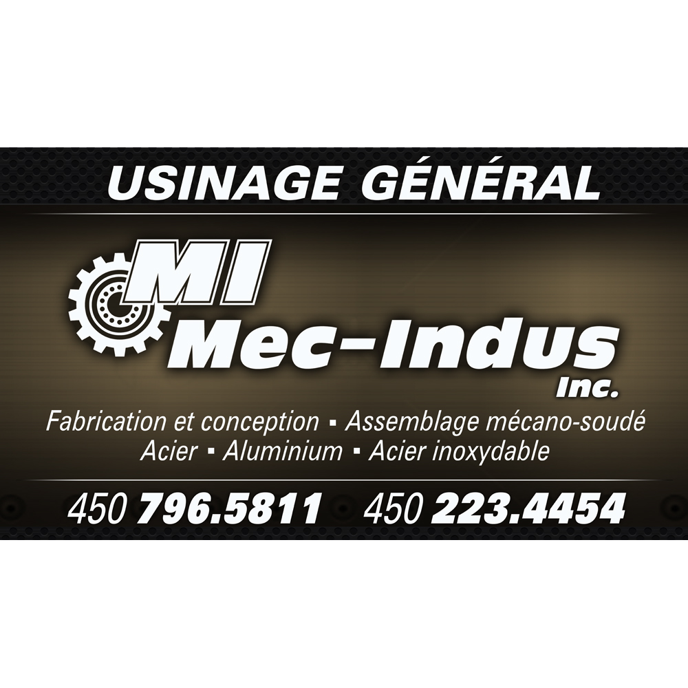 Mec-Indus inc | 122 QC-137, La Présentation, QC J0H 1B0, Canada | Phone: (450) 796-5811