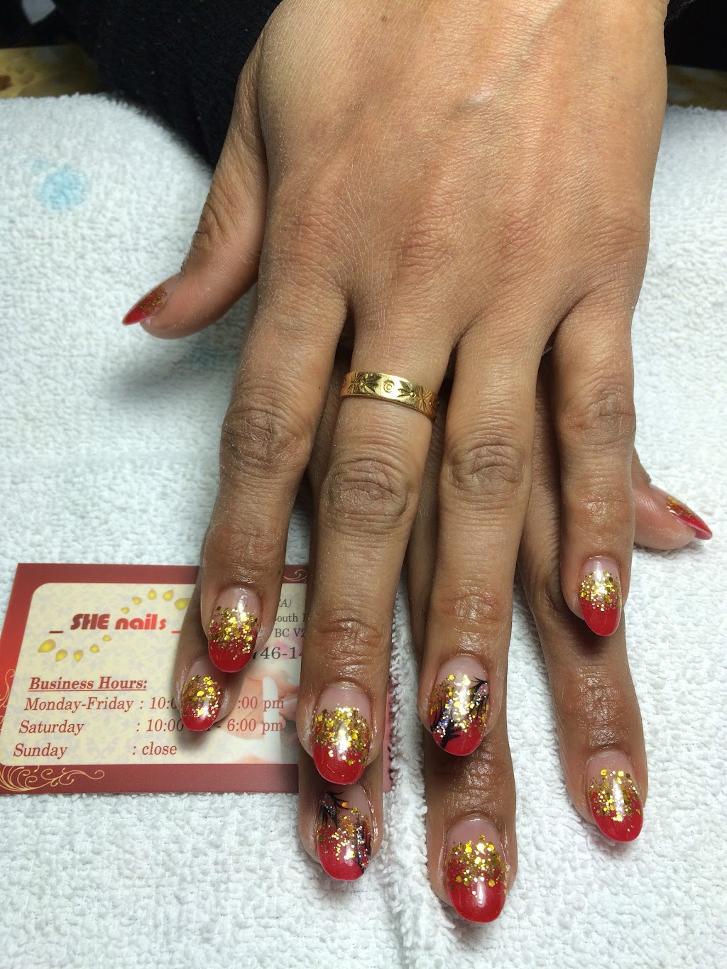 She Nails Abbotsford | 33324 South Fraser Way #9, Abbotsford, BC V2S 2B4, Canada | Phone: (604) 746-1401