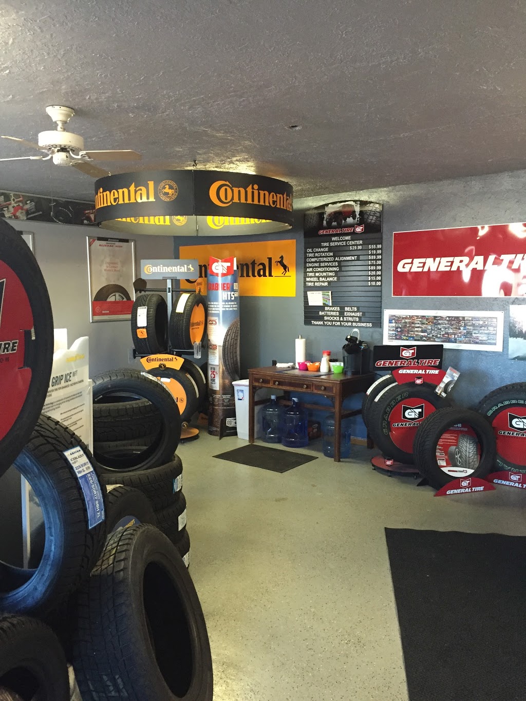 Durfs Tire/ M.J. Autocare | 7642 Rochester Rd, Gasport, NY 14067, USA | Phone: (716) 772-7591