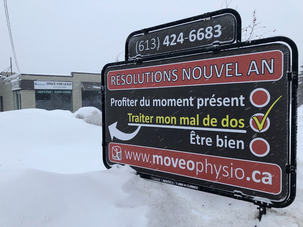 Moveo Sports and Manual Physiotherapy | 2003 St Joseph Blvd d, Orléans, ON K1C 1E5, Canada | Phone: (613) 424-6683