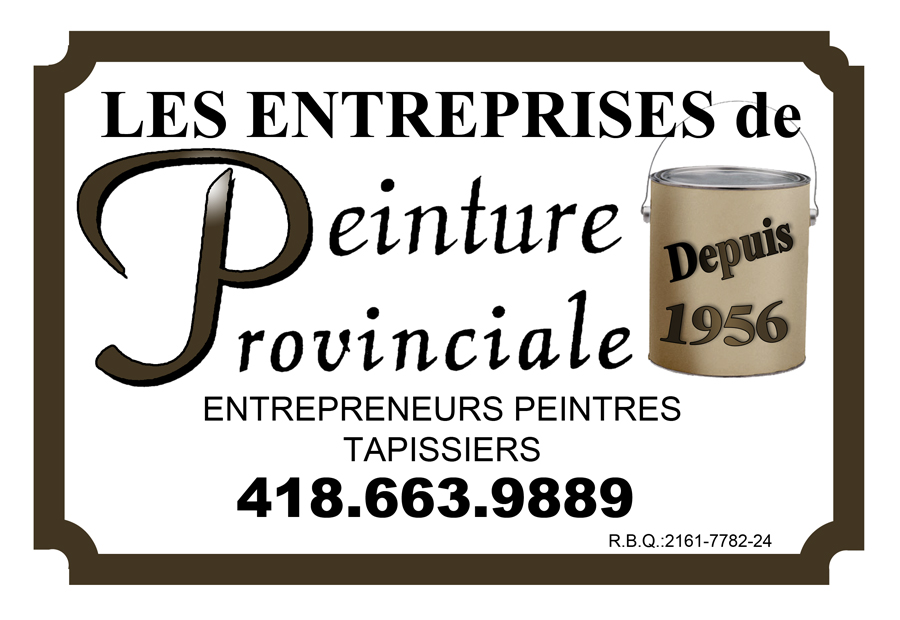 Les Entreprises De Peinture Provinciales Inc. | 102 Rue de lAvenir, Québec, QC G1E 5E5, Canada | Phone: (418) 663-9889