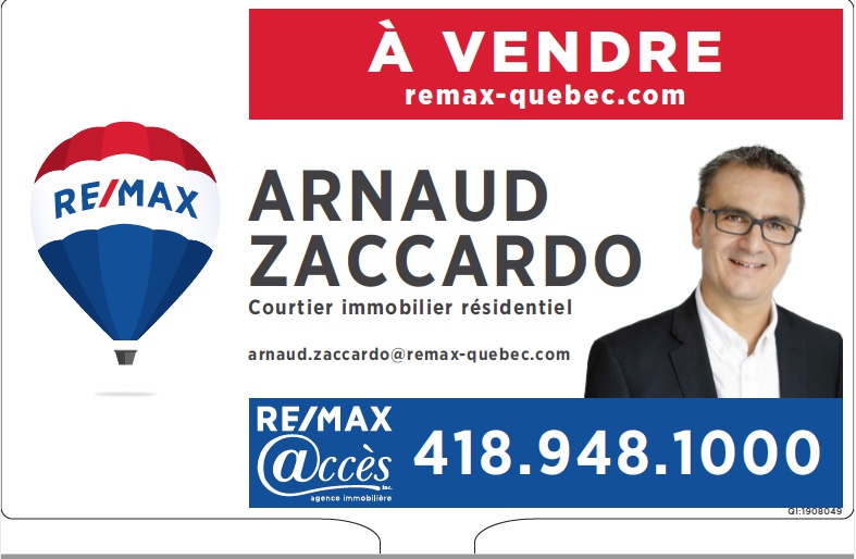 Arnaud Zaccardo courtier immobilier résidentiel RE/MAX Accès | 1538 Avenue Jules-Verne, Québec, QC G2G 2R5, Canada | Phone: (581) 985-8617