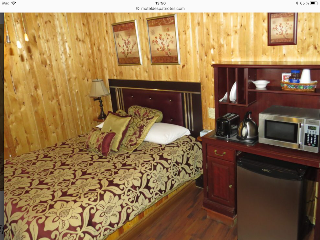 Motel Des Patriotes | 1140 Chemin des Patriotes, Sorel-Tracy, QC J3P 6L9, Canada | Phone: (450) 743-5257