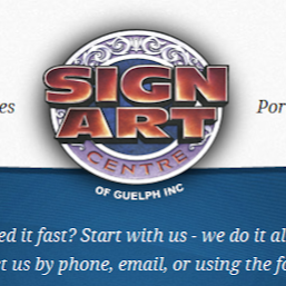 Sign Art Centre | 145 Stevenson St S, Guelph, ON N1E 5N6, Canada | Phone: (519) 767-2250