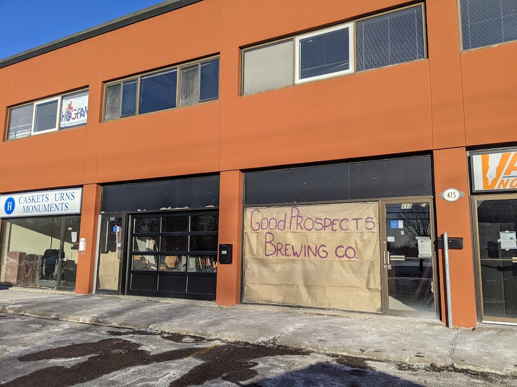 Good Prospects Brewing Company | 411 St. Laurent Blvd, Ottawa, ON K1K 2Z6, Canada | Phone: (613) 746-7706