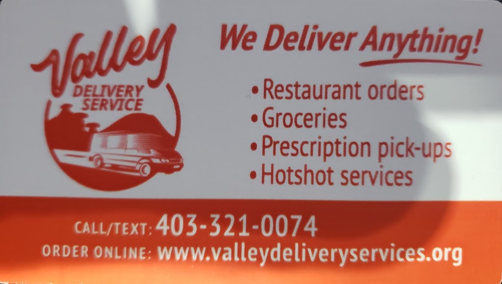 Valley Delivery Services | 48 Hunts Pl, Drumheller, AB T0J 0Y6, Canada | Phone: (403) 321-0074