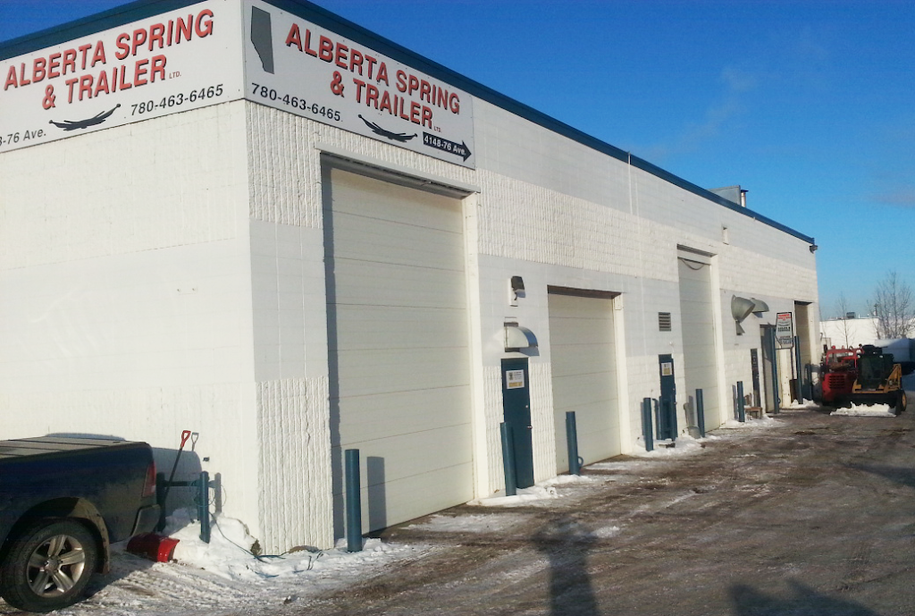 Alberta Spring & Trailer Ltd | 4148 76 Ave NW, Edmonton, AB T6B 2P1, Canada | Phone: (780) 463-6465