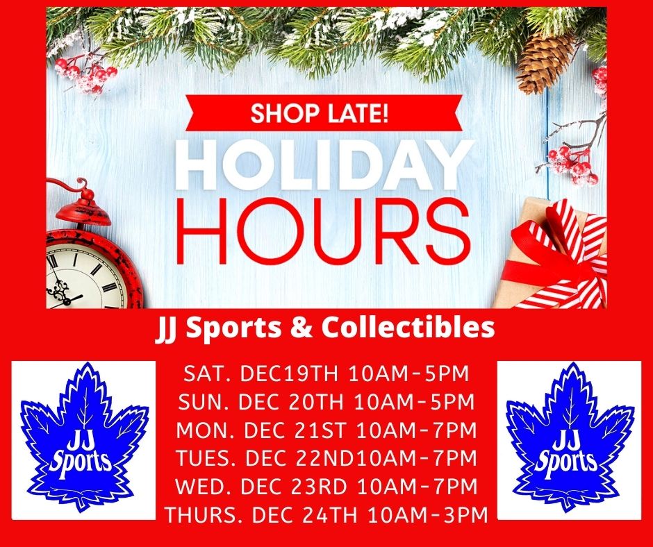 JJ Sports & Collectibles | 68 Talbot St W, Blenheim, ON N0P 1A0, Canada | Phone: (519) 676-5195