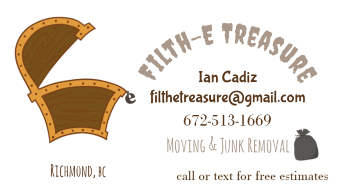 Filth-E Treasure Richmond Junk Removal | 10651 Gilmore Crescent, Richmond, BC V6X 1X3, Canada | Phone: (672) 513-1669