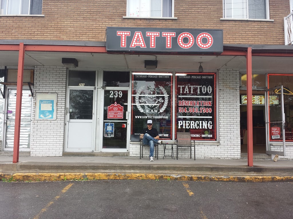 RAW Tattoo Shop | 53 Boulevard Bellerose E, Laval, QC H7K 1S5, Canada | Phone: (514) 583-7589