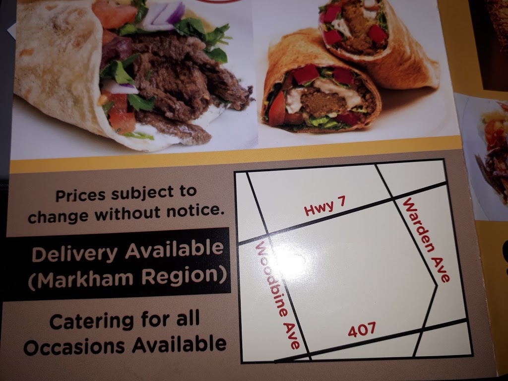 Alexs Shawarma | 8368 Woodbine Ave, Markham, ON L3R 2N8, Canada | Phone: (905) 604-5700