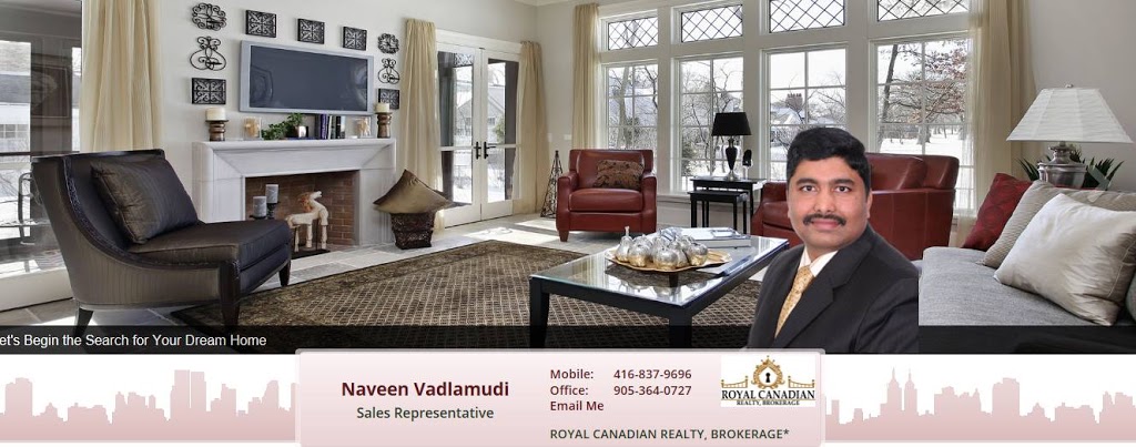 Naveen Vadlamudi - Realestate Broker | 3 Centre St Unit #3, Markham, ON L3P 3P9, Canada | Phone: (416) 837-9696