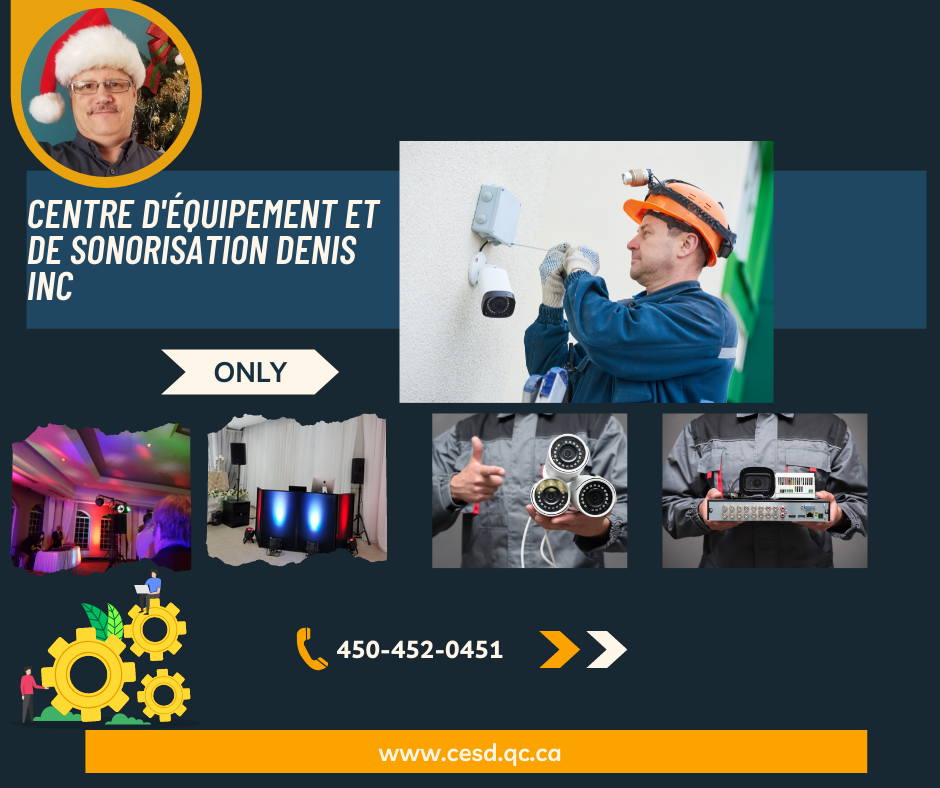 Centre déquipement et de sonorisation Denis inc. | 3550 Bd de la Cité-des-Jeunes, Vaudreuil-Dorion, QC J7T 1J9, Canada | Phone: (514) 231-3104