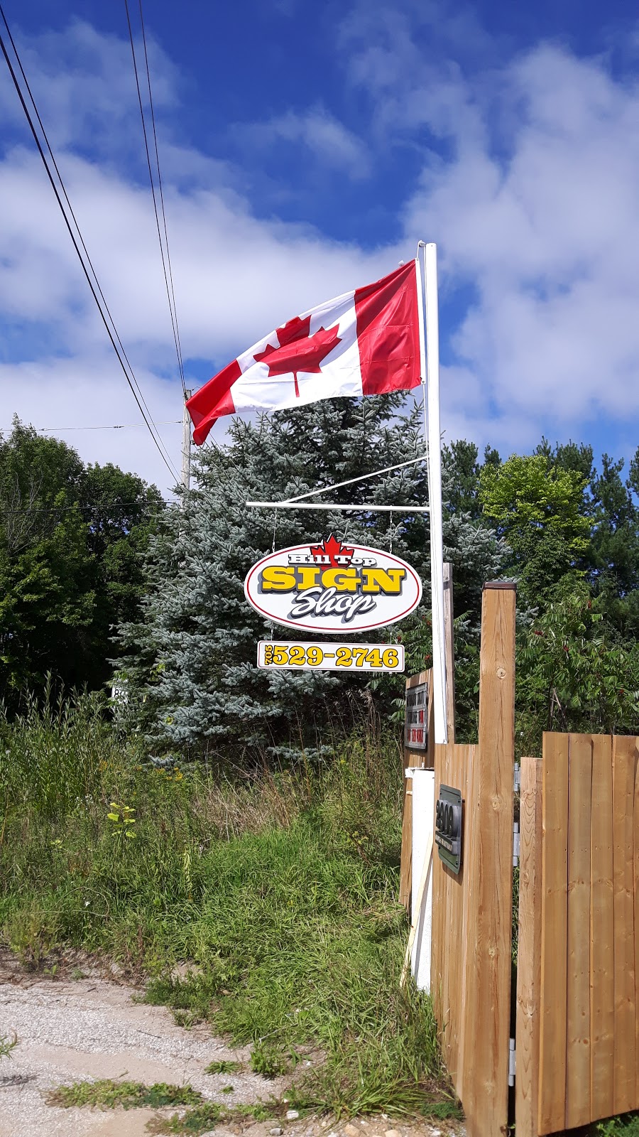 Hill Top Sign Shop | 2909 Ogdens Beach Rd, Port McNicoll, ON L0K 1R0, Canada | Phone: (705) 529-2746