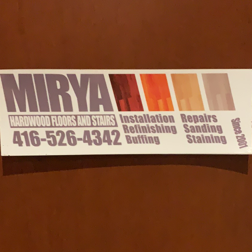 Mirya Hardwood Floors | 400 Commonwealth Cir, Mississauga, ON L5B 3V7, Canada | Phone: (416) 526-4342