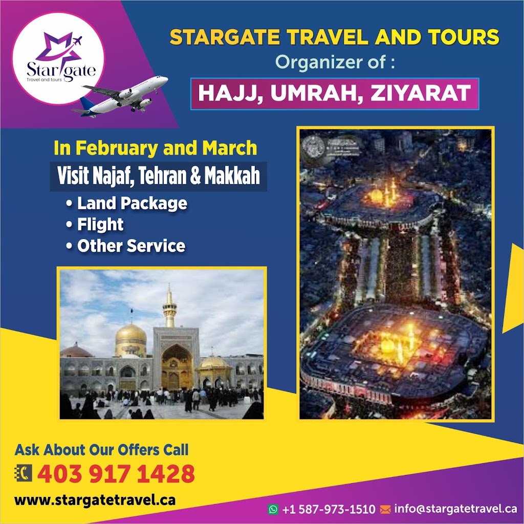 Stargate Travel Agency | 3770 Westwinds Dr NE #328, Calgary, AB T3J 5H2, Canada | Phone: (403) 917-1428