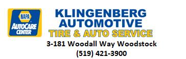 Klingenberg Automotive | 181 Woodall Wy #3, Woodstock, ON N4T 0K9, Canada | Phone: (519) 421-3900