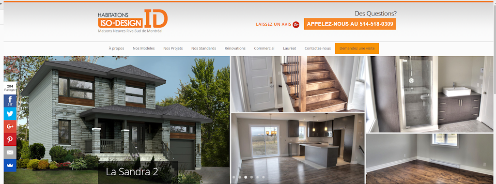 Habitations Iso-Design | 121 Rue Lapalme, Saint-Jean-sur-Richelieu, QC J2W 0H1, Canada | Phone: (514) 518-0309