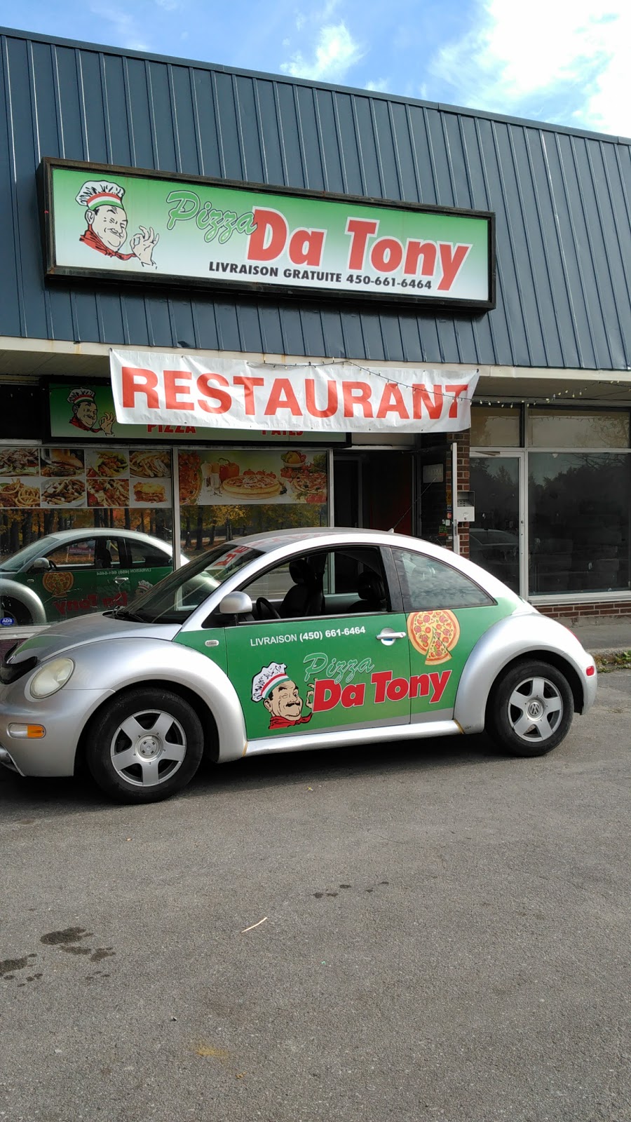 Pizza Da Tony | 1139 Boulevard Lesage, Laval, QC H7E 4V4, Canada | Phone: (450) 661-6464