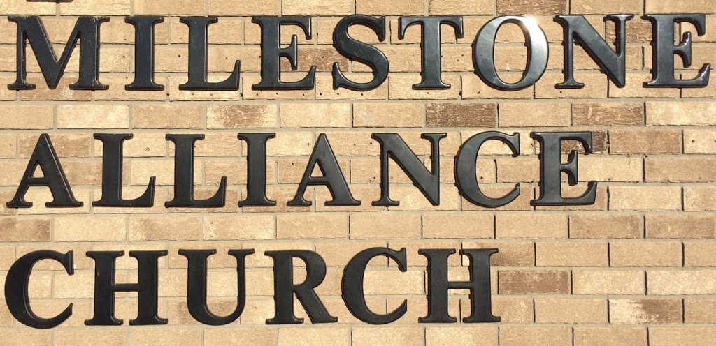 Milestone Alliance Church | 232 Main St, Milestone, SK S0G 3L0, Canada | Phone: (306) 436-4466