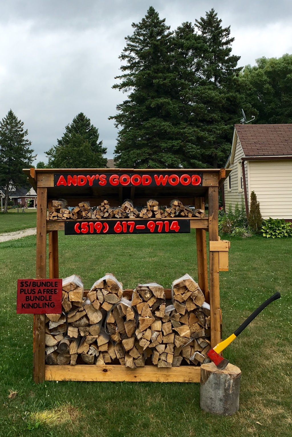 Andys Good Wood | 9680 Belmont Rd, St Thomas, ON N5P 3S7, Canada | Phone: (519) 617-9714