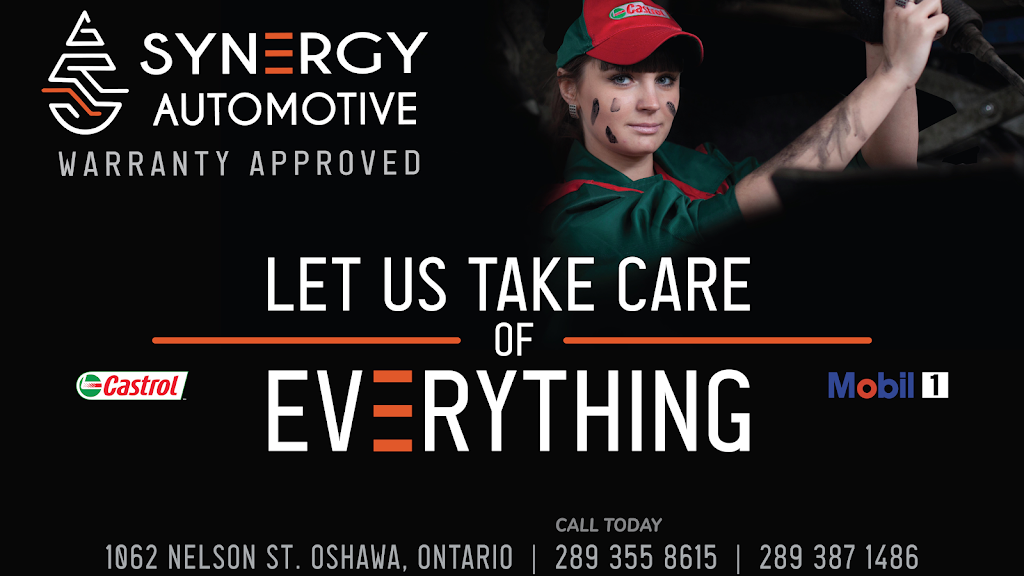 Synergy Automotive | 1062 Nelson St, Oshawa, ON L1H 5P1, Canada | Phone: (289) 355-8615