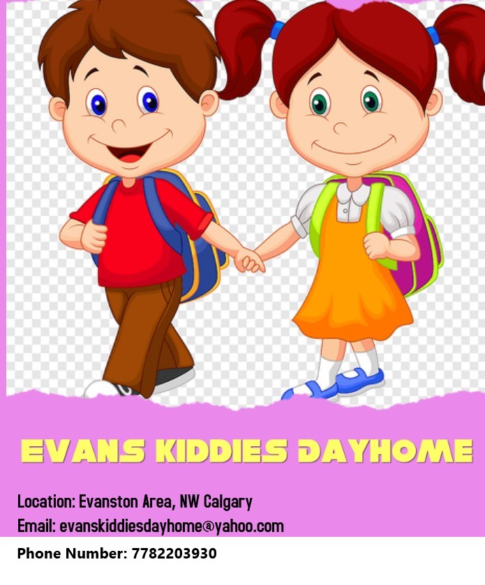 Evans Kiddies Dayhome | 21 Evansfield Gate NW, Calgary, AB T3P 1V8, Canada | Phone: (778) 220-3930